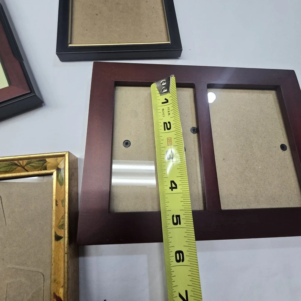 Lot of 4 Picture Frames Retro Vintage Style Cottage Shabby 90s Y2K Various Sizes